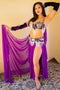Versace of Cairo: Purple Elegance Bra and Belt