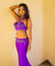 Versace of Cairo: Purple Bra and Skirt