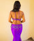 Versace of Cairo: Purple Bra and Skirt