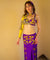 Versace of Cairo: Purple and Yellow Sleeve Costume