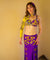 Versace of Cairo: Purple and Yellow Sleeve Costume