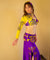 Versace of Cairo: Purple and Yellow Sleeve Costume