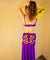 Versace of Cairo: Purple and Yellow Sleeve Costume