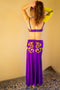 Versace of Cairo: Purple and Yellow Sleeve Costume