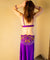 Versace of Cairo: Purple Power Bra and Belt