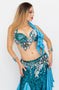 Osmani Blue Sequin Swirl