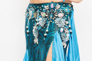 Osmani Blue Sequin Swirl