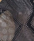 Modern Black and Silver Assuit Shawl with Large Diamond Design