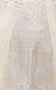 Modern White and Gold Assuit Shawl With Mixed Diamonds Design