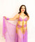 1940s Samia Gamal Style Costume - Lavendar & Gold