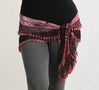 Triangle Fabric Beaded Sash