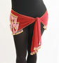 Hip Sash with Beaded Crescents