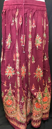 Indian Print Skirt