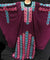 Embroidered Khaleegy Thobe-Maroon