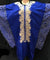 Embroidered Khaleegy Thobe-Royal Blue