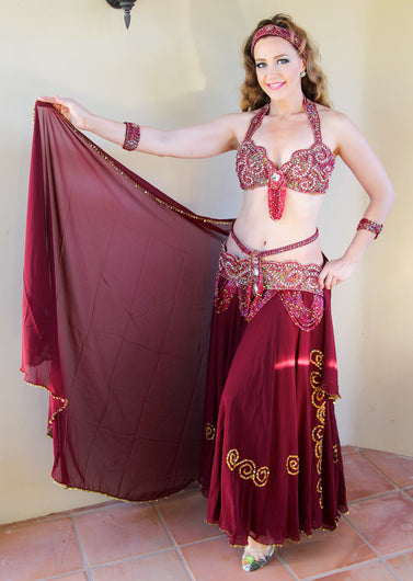Maroon Abla Style Classic 1