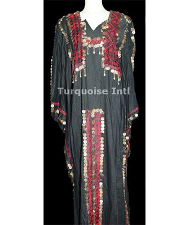 Bedouin Tribal Scarlet Dress