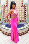 Wafaa Hot Pink Contemporary Saidi Dress