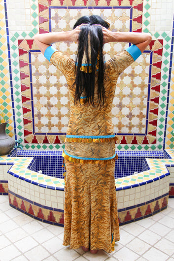 Osmani Turquoise Zebra Saiidi