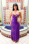 Versace of Cairo Purple Stars