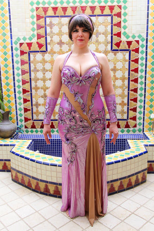 Osmani Pink Floral Sparkle