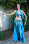 Osmani Blue Sequin Swirl