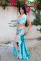 Osmani Aqua Mermaid Iridescent