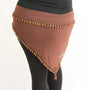 Classic Chiffon Beaded Hip Sash (multiple colors & prints available)