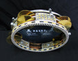 Wood Inlaid Tambourine