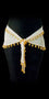 Classic Chiffon Beaded Hip Sash (multiple colors & prints available)